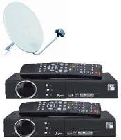best deals on FTA " Free To Air" satellite receivers, International, FTA dual package systems